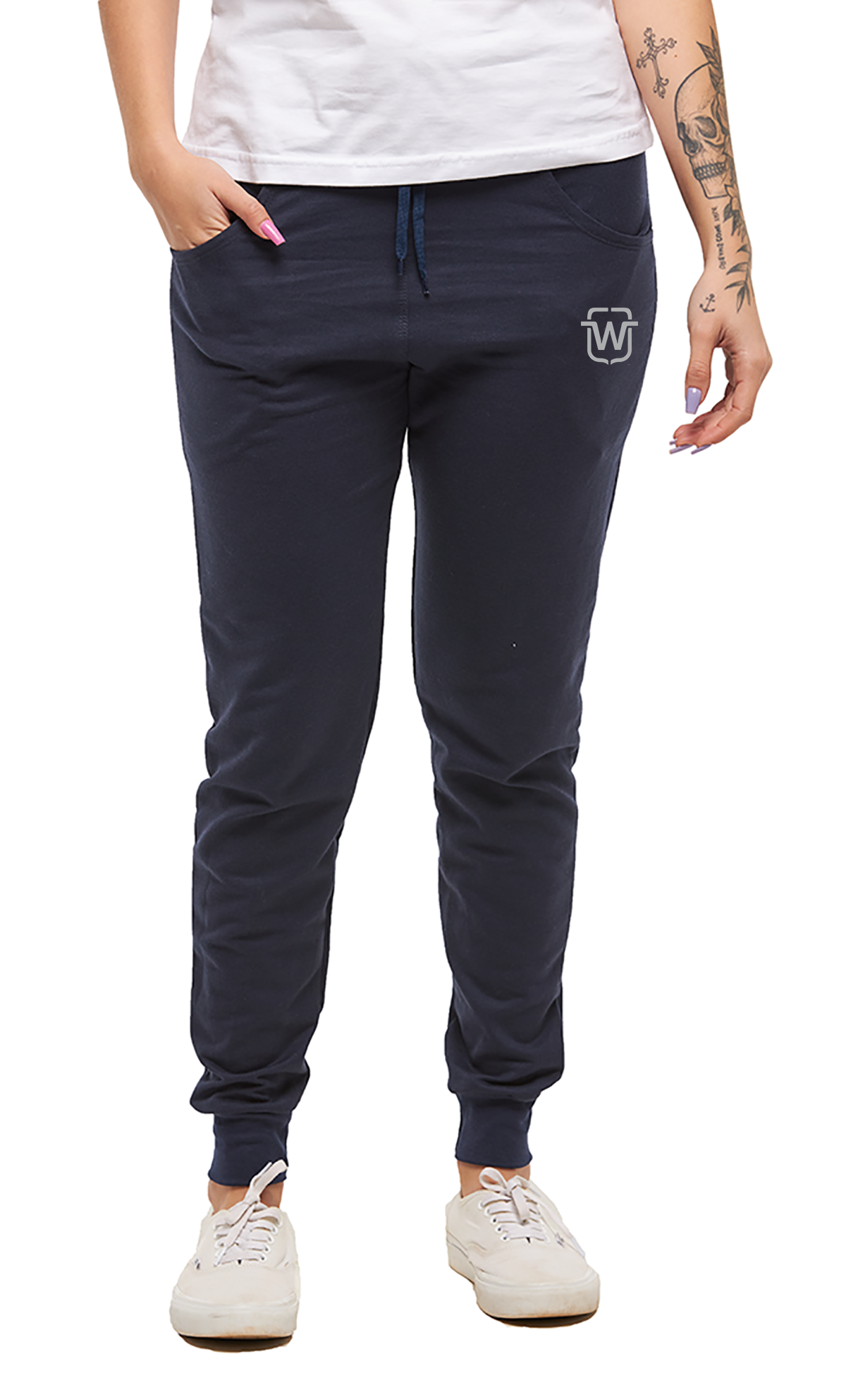 CALÇA DE MOLETOM WOOKS FEMININA SLIM SKINNY SPORT LUXO W-M5